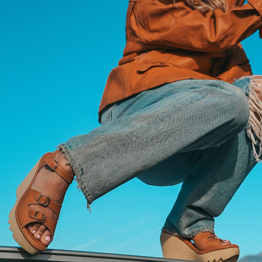 Stevie High Beep - Natural Leather