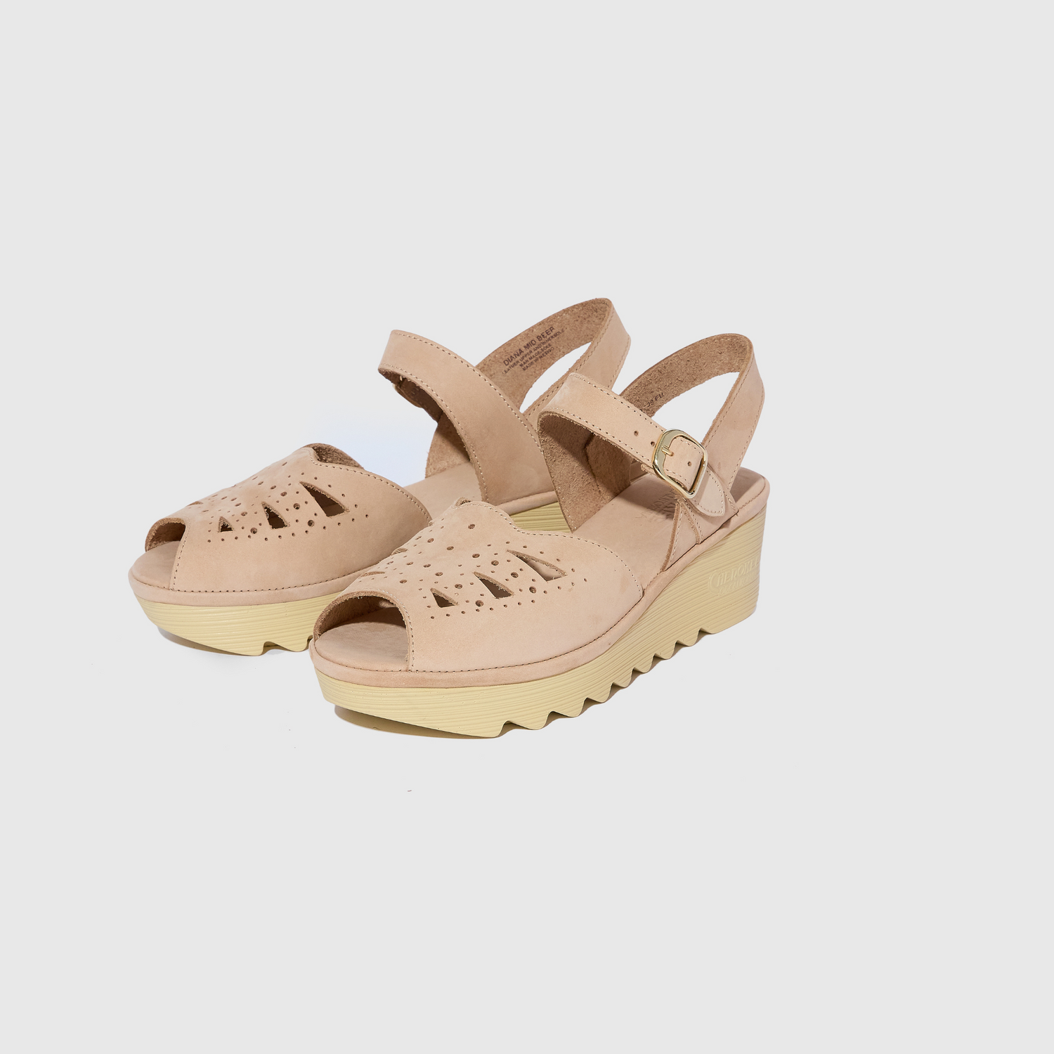 Diana Mid Beep Tan - Nubuck Leather