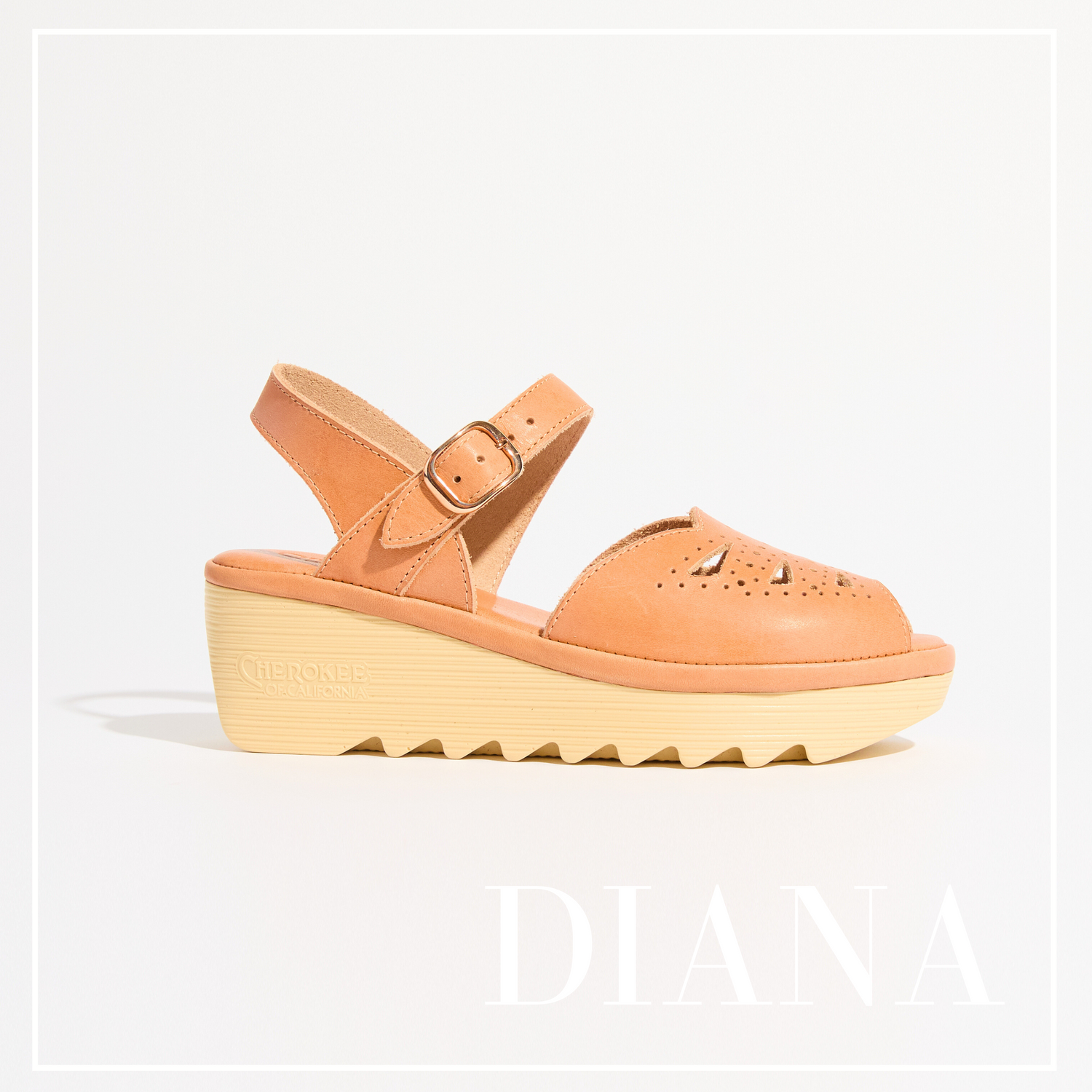 Diana Mid Beep - Natural Leather