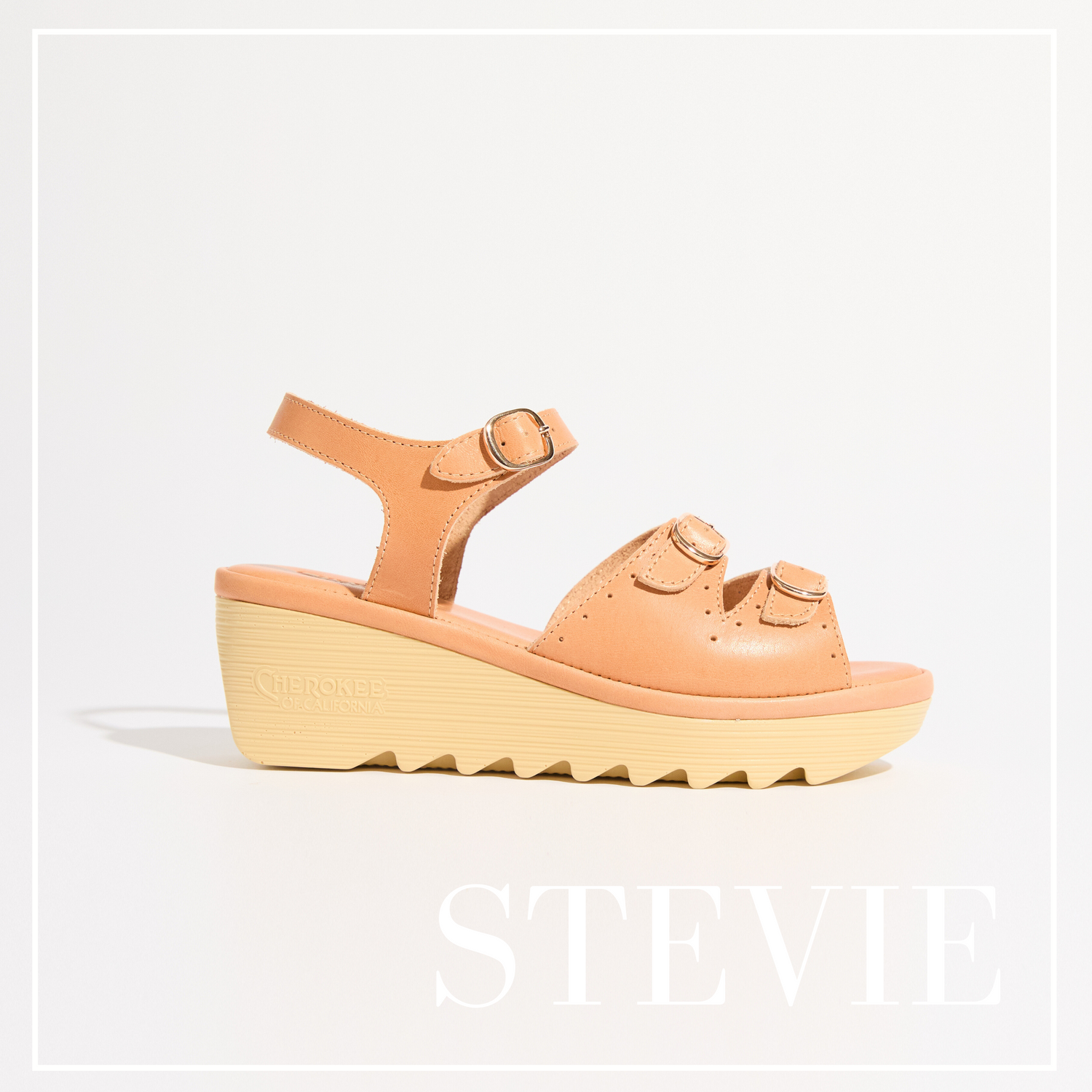 Stevie Mid Beep - Natural Leather