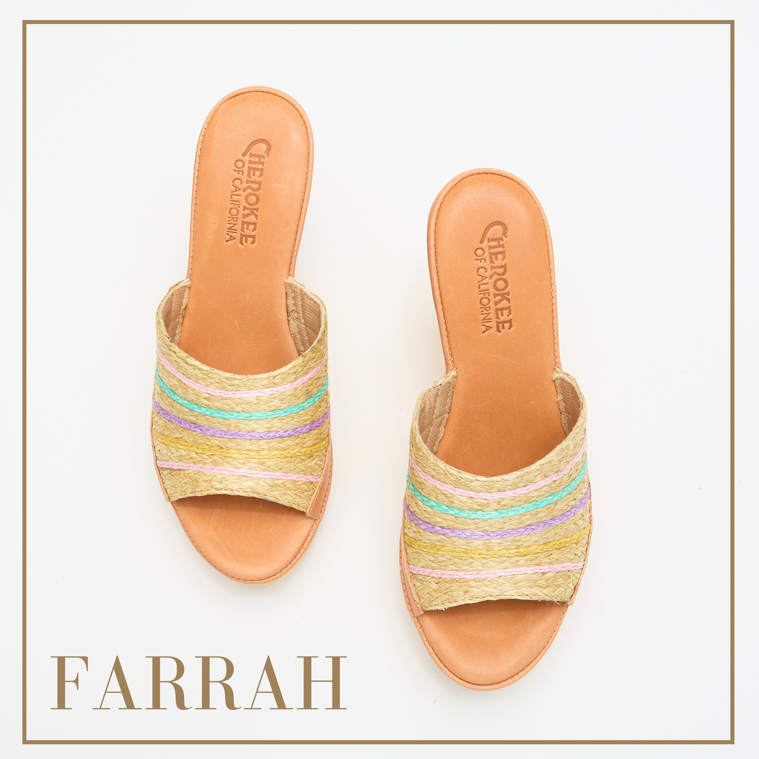 Farrah High Beep - Natural Leather