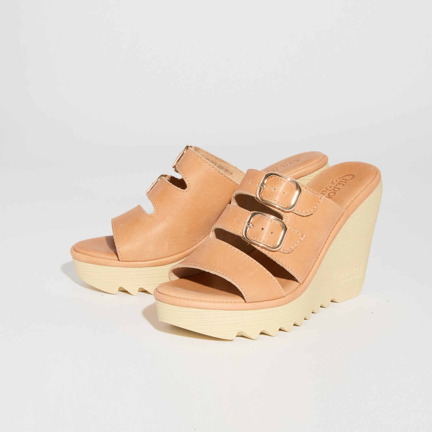 Charlotte High Beep - Natural Leather