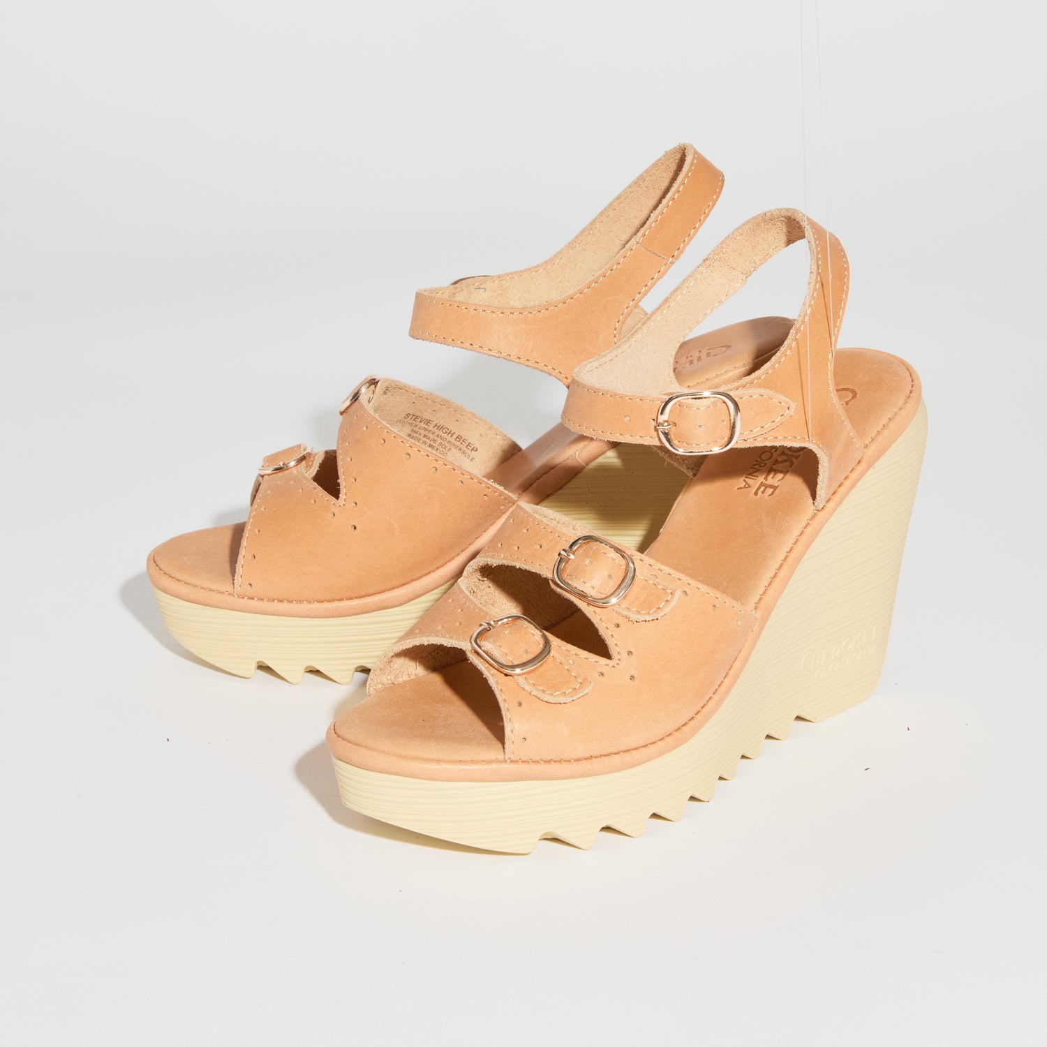 Stevie High Beep - Natural Leather