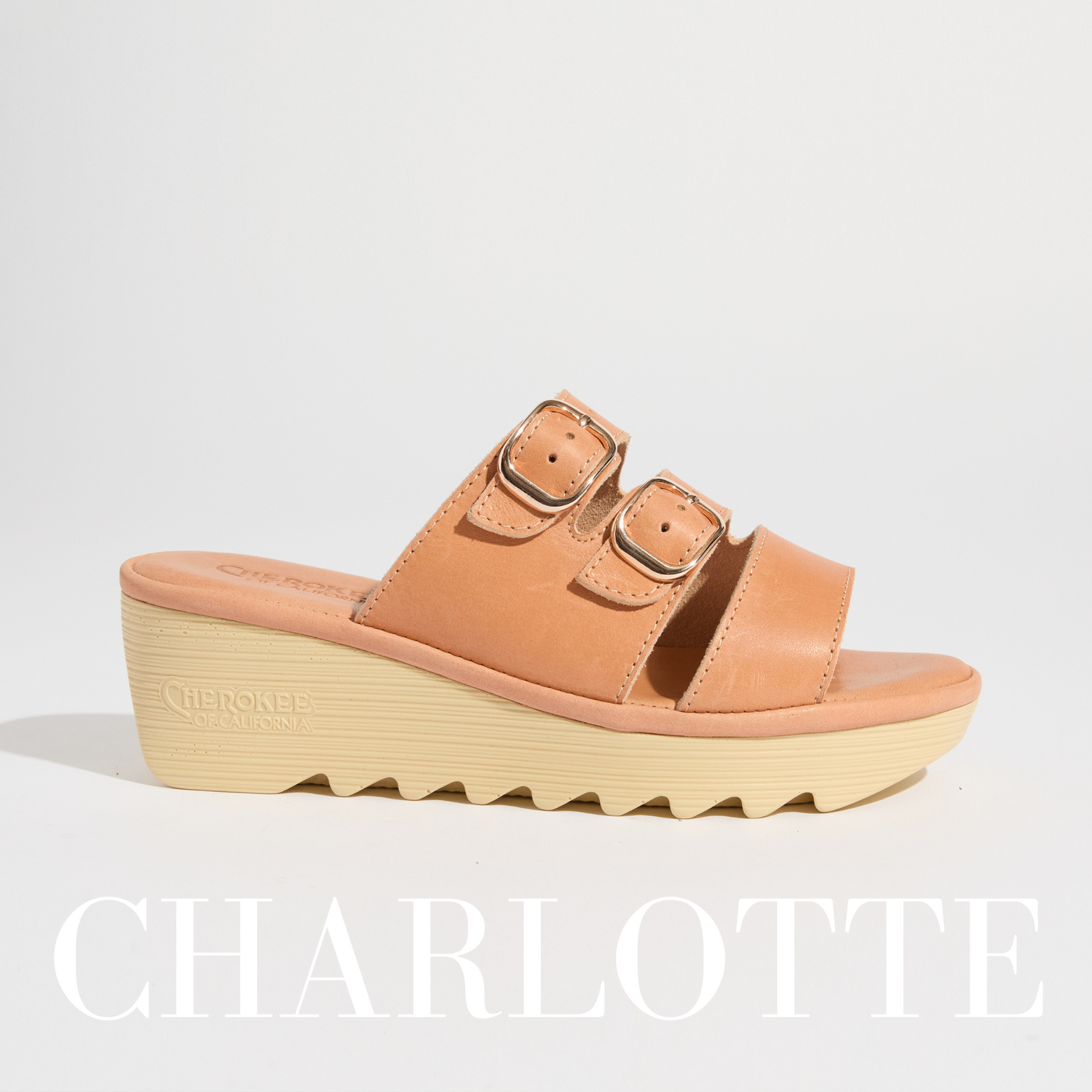 Charlotte Mid Beep - Natural Leather