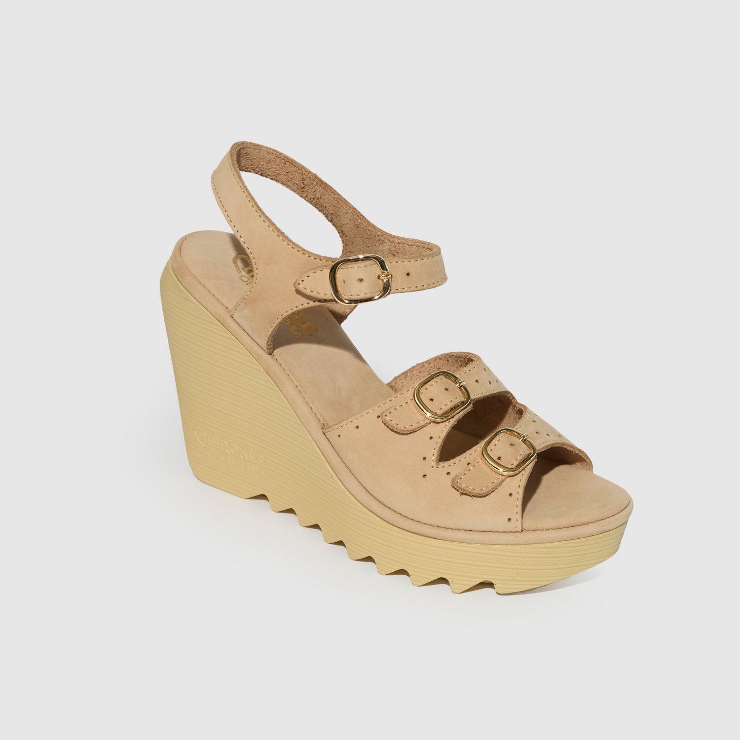 Stevie High Beep Tan - Nubuck Leather