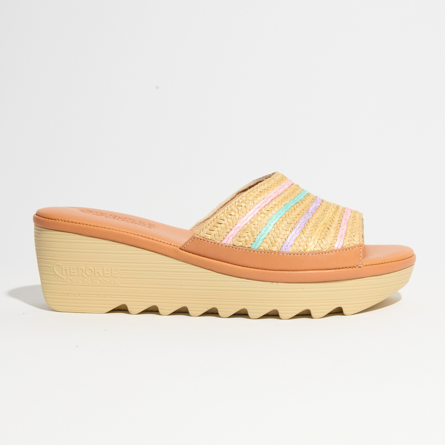 Farrah Mid Beep - Natural Leather