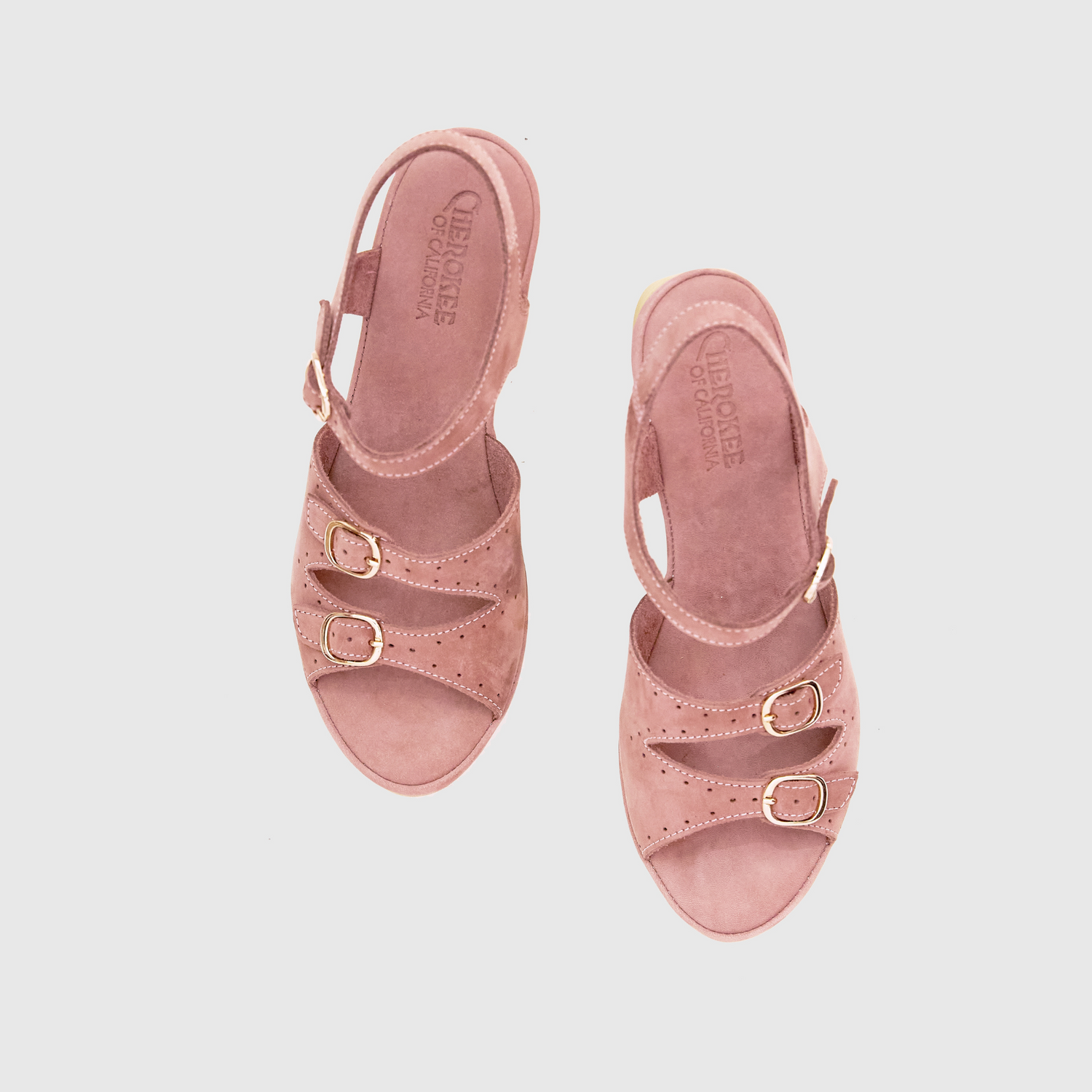 Stevie High Beep Rose - Nubuck Leather