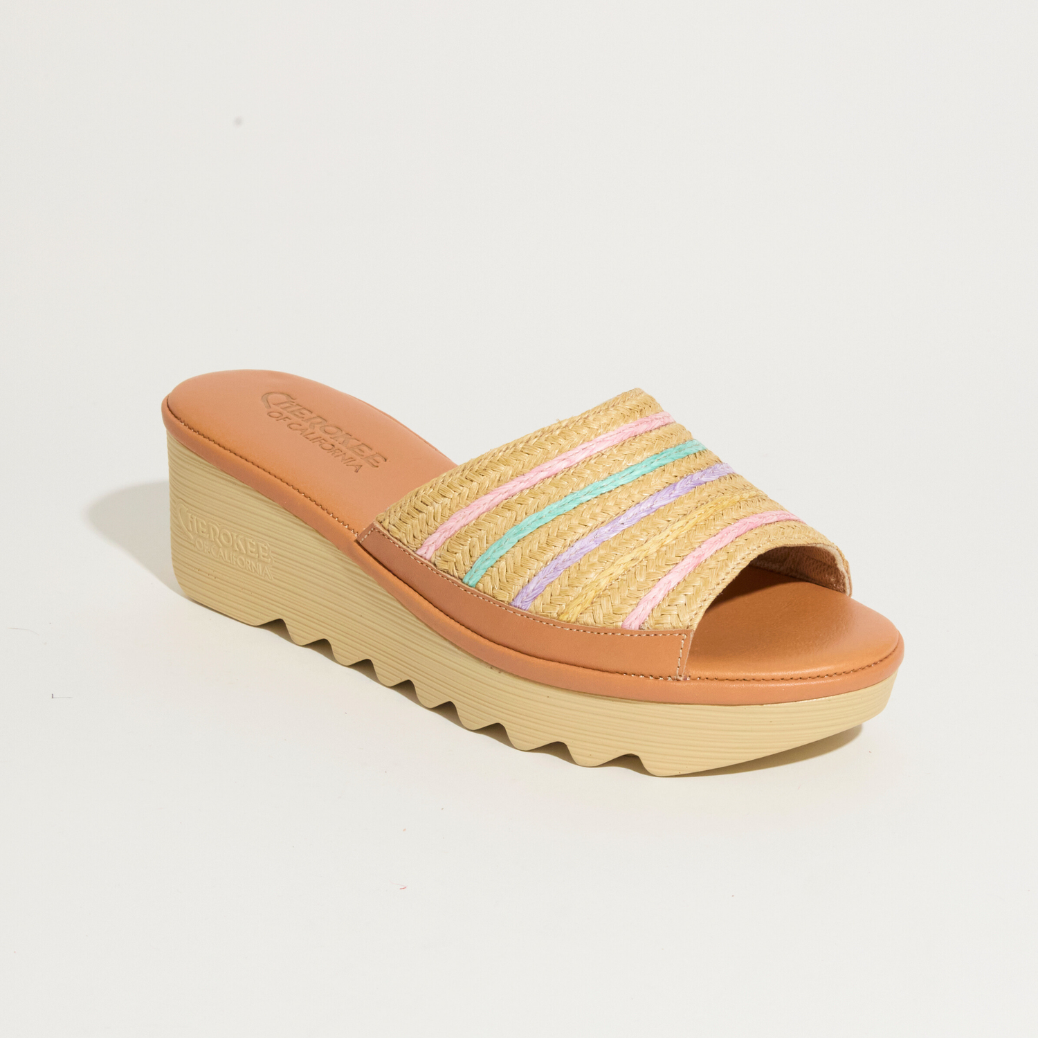 Farrah Mid Beep - Natural Leather