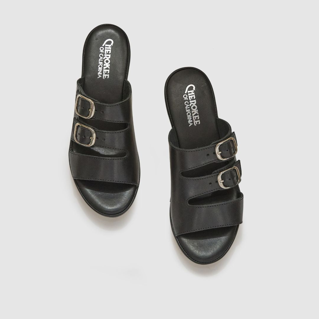 Charlotte Mid Beep - Black Natural Bottom