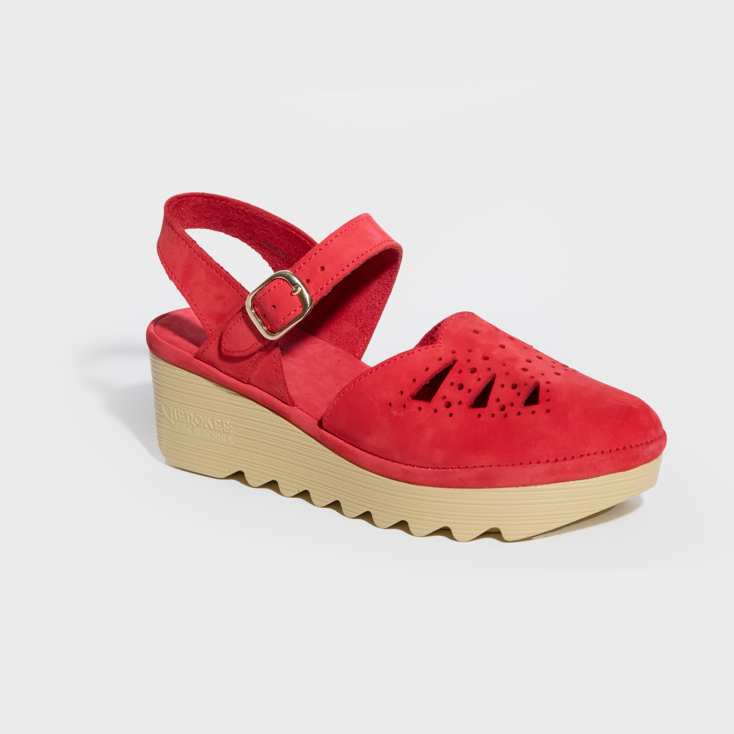 Danae Mid Beep - Red Nubuck