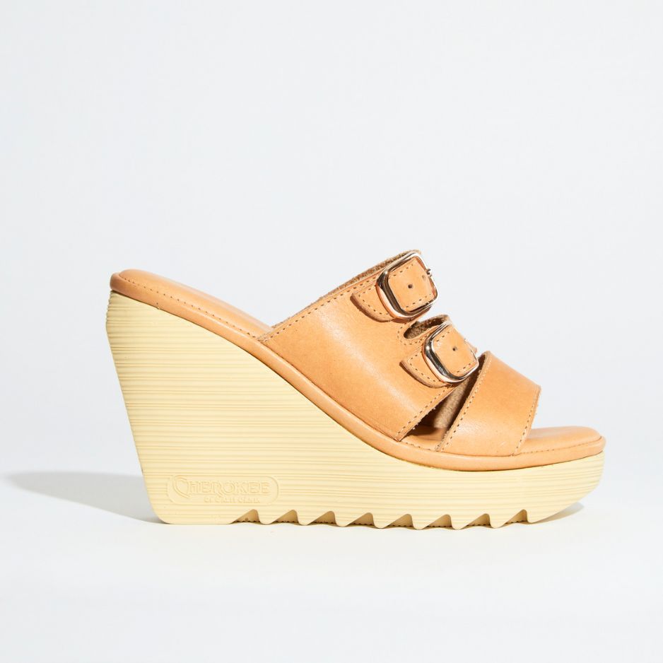 Charlotte High Beep - Natural Leather