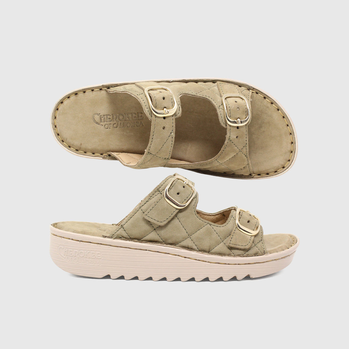 Hermosa Zeta Low - Olive Nubuck