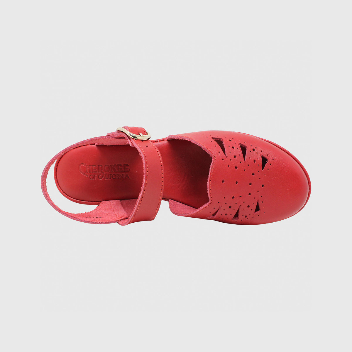 Danae Mid Beep - Red Leather