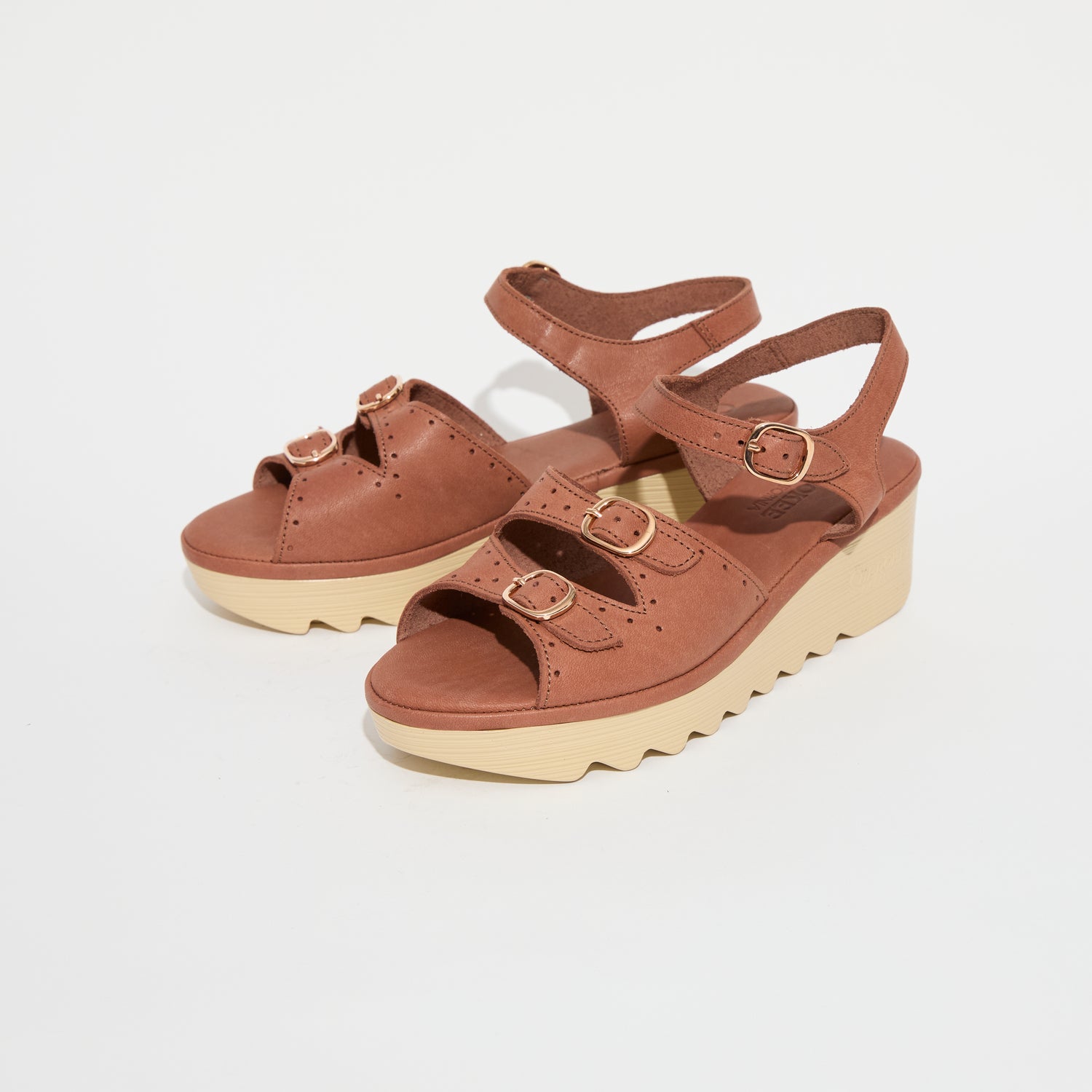 Stevie Mid Beep - Peanut Leather