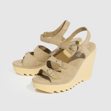 Stevie High Beep Olive - Nubuck Leather