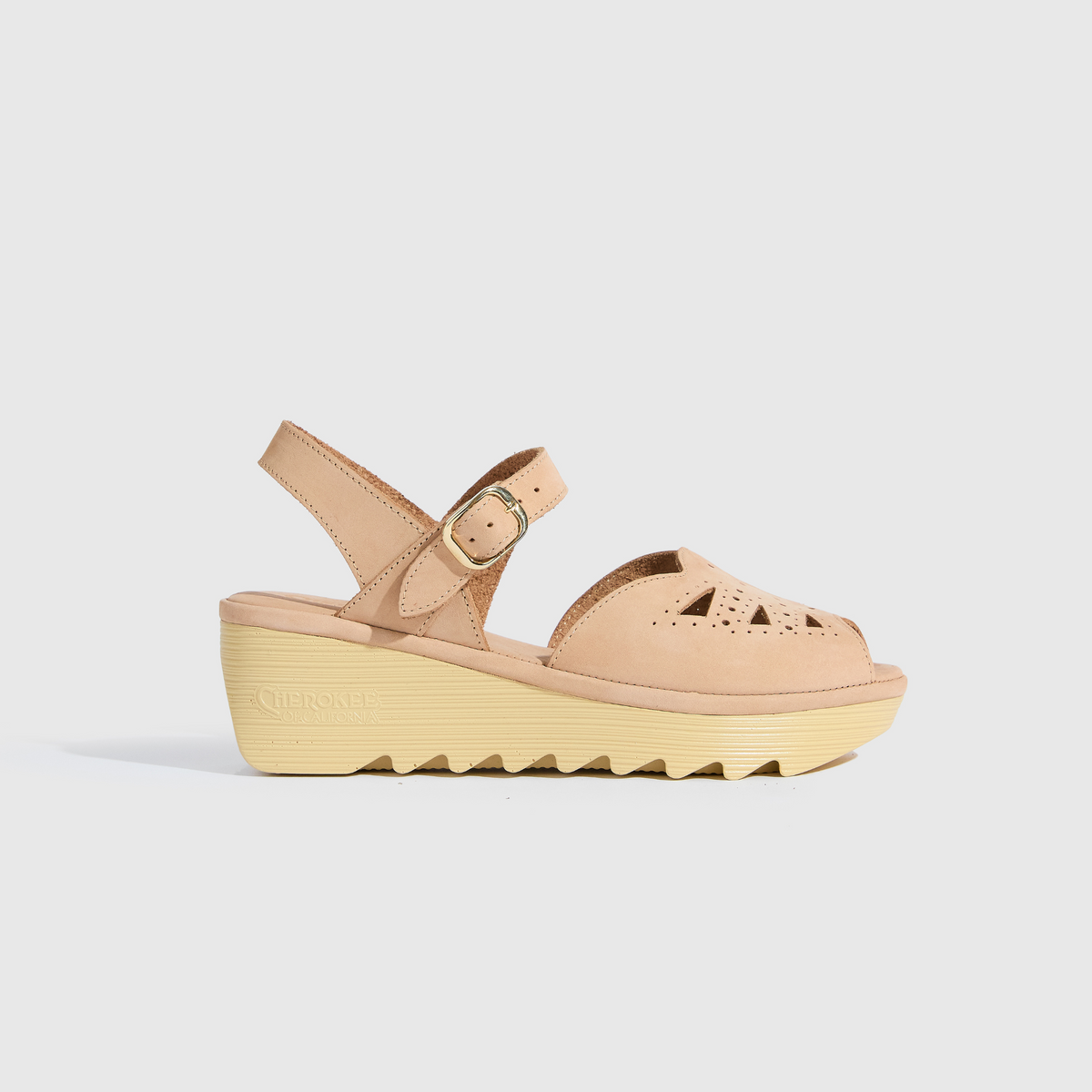 Diana Mid Beep - Tan Nubuck Leather – Cherokee of California