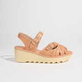 Stephanie Mid Beep - Natural Leather