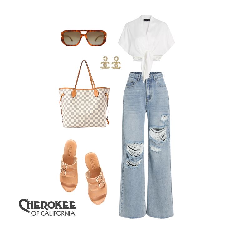 Charlotte High Beep - Natural Leather – Cherokee of California