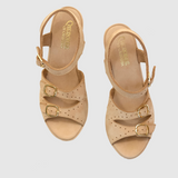 Stevie High Beep Tan - Nubuck Leather