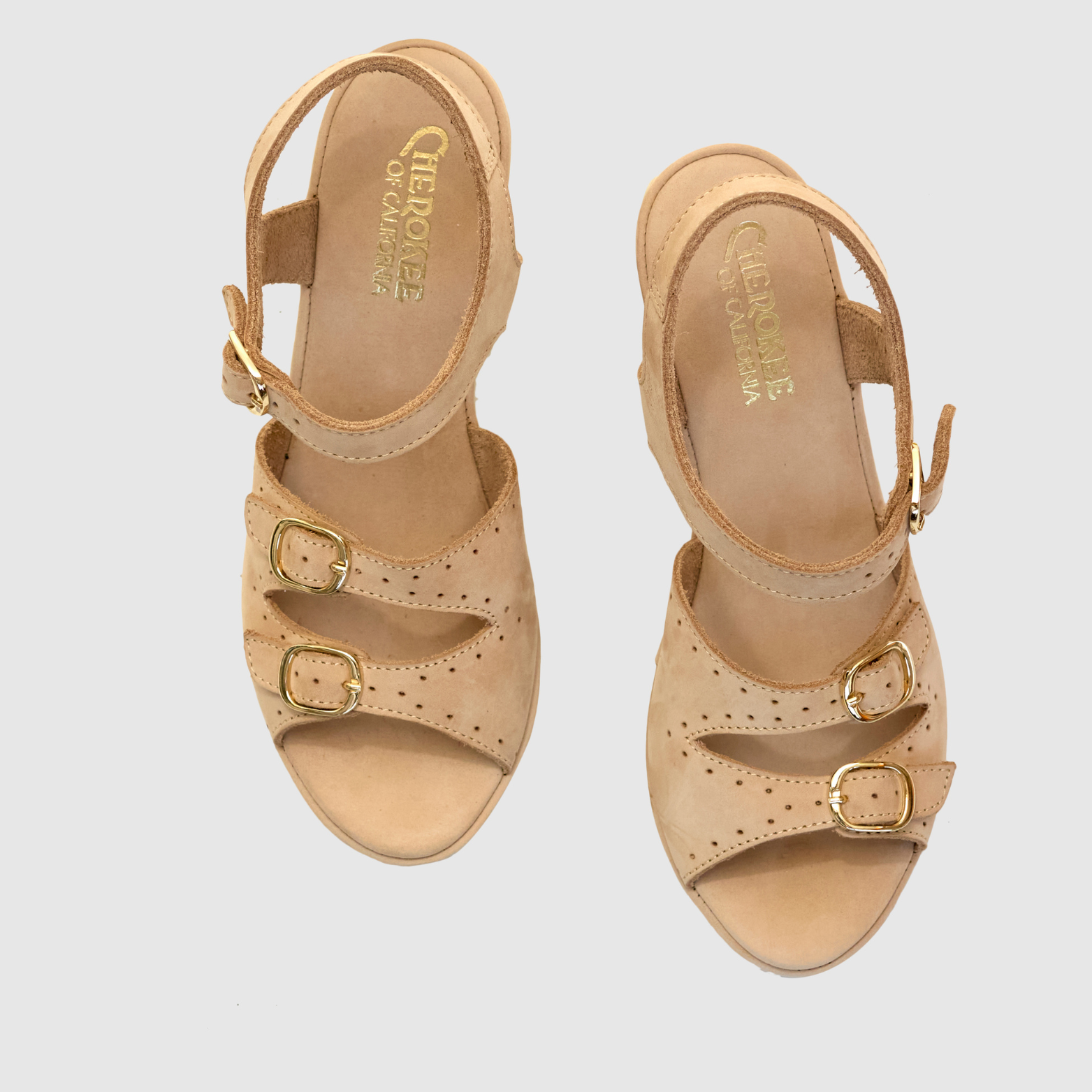 ジェンムーブクイーンMPトックスジェルパック×2 Stevie High Beep - Tan Nubuck Leather – Cherokee of California
