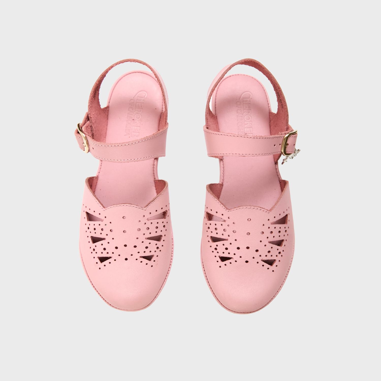 Danae Mid Beep Pink on White Bottom