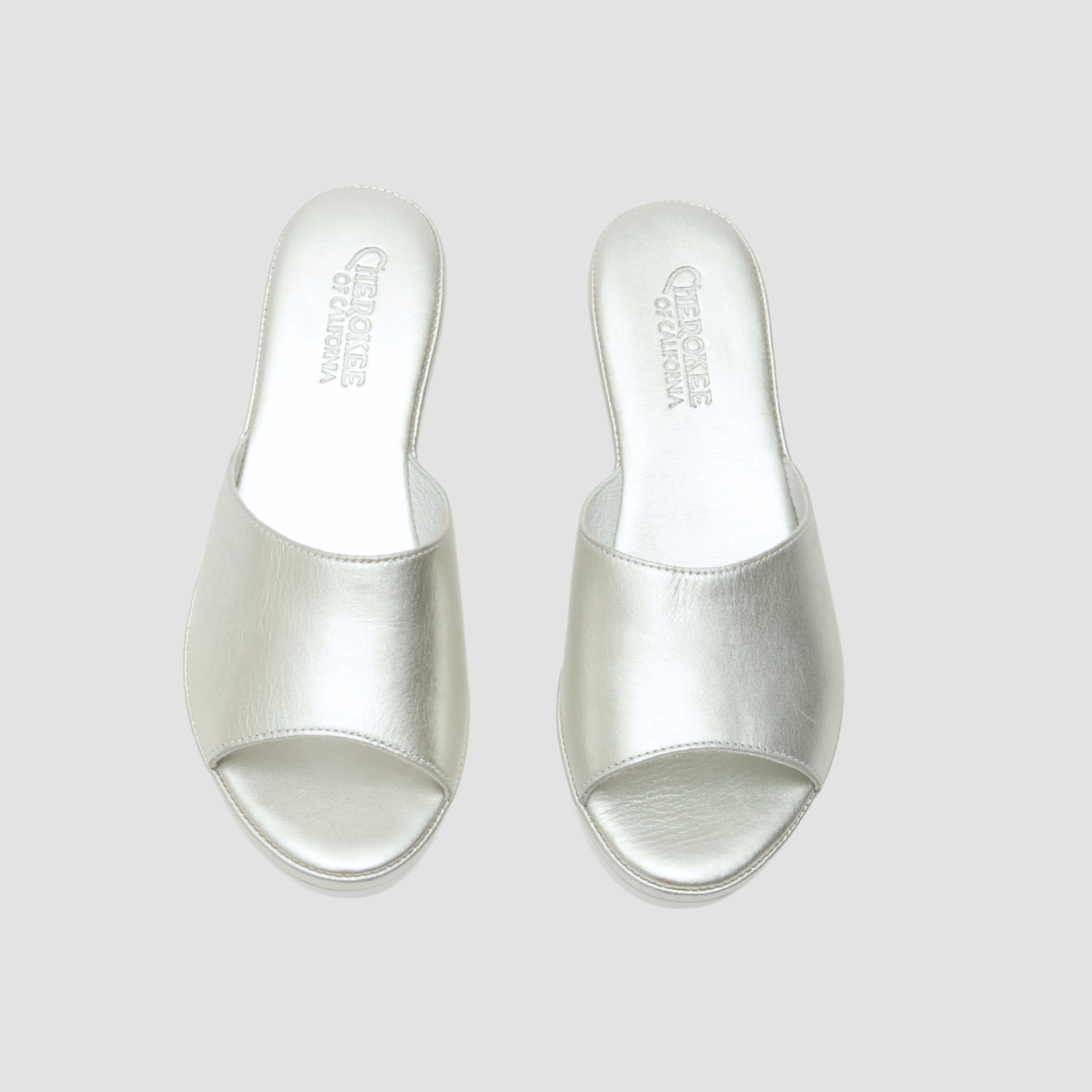 Cindy Mid Beep Silver White Bottom