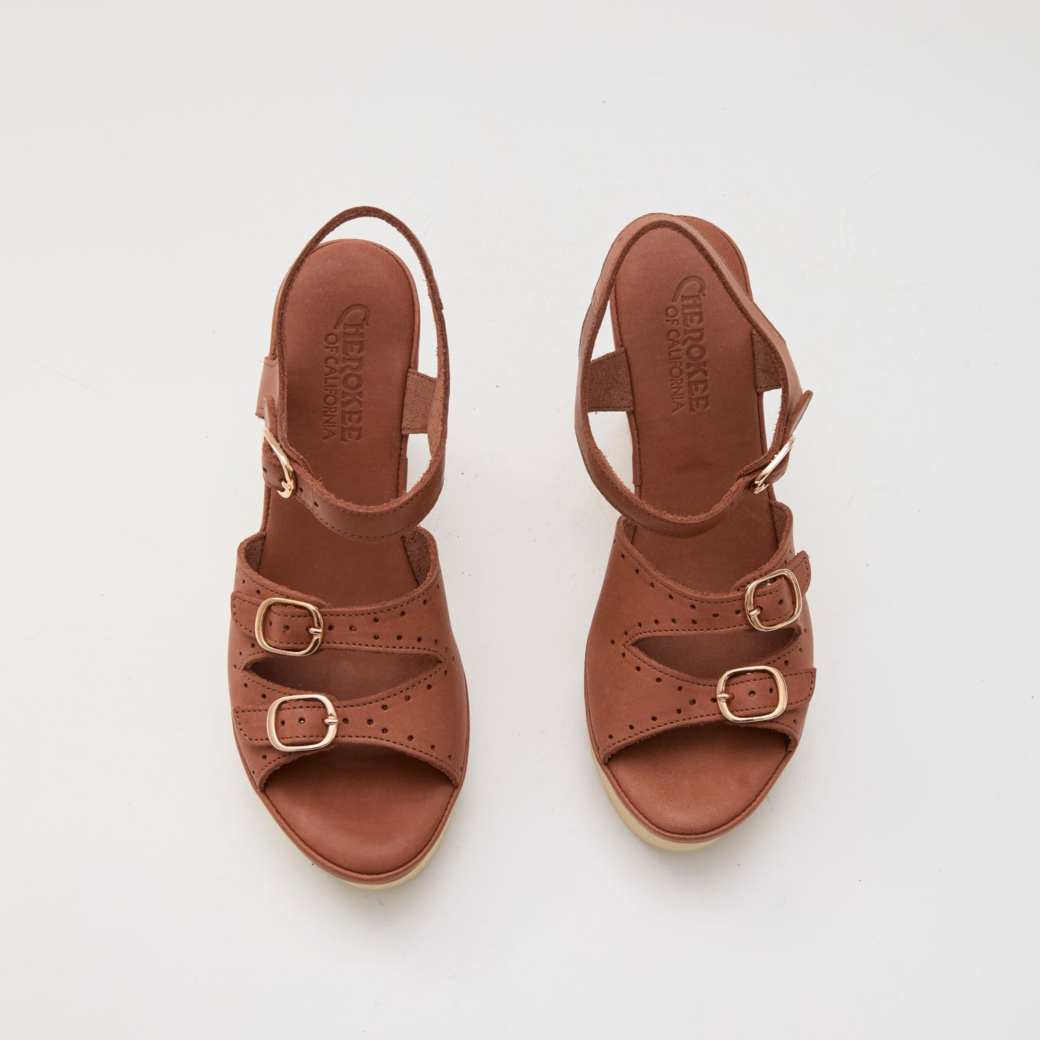 Stevie High Beep - Tobacco Nubuck Leather