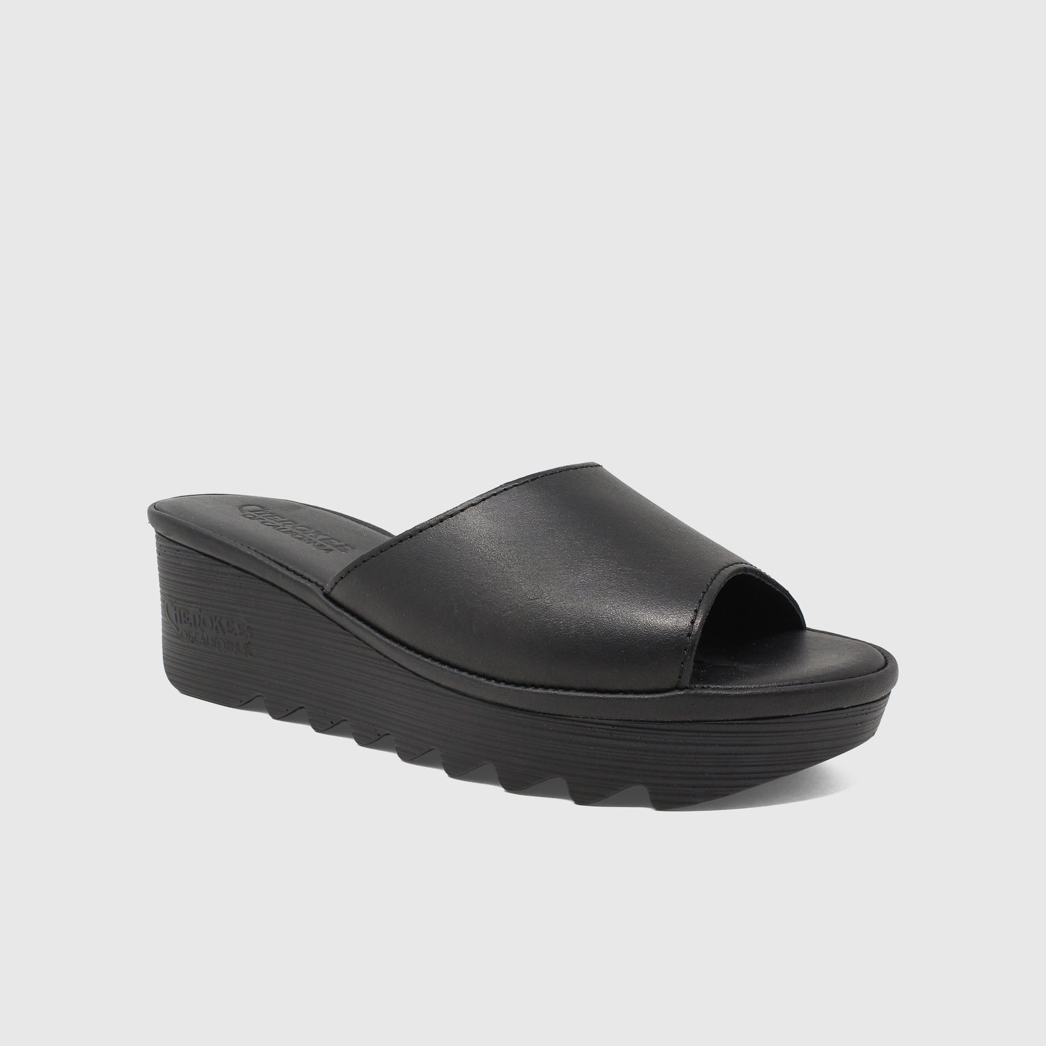 Cindy Mid Beep - Black with Black Bottom