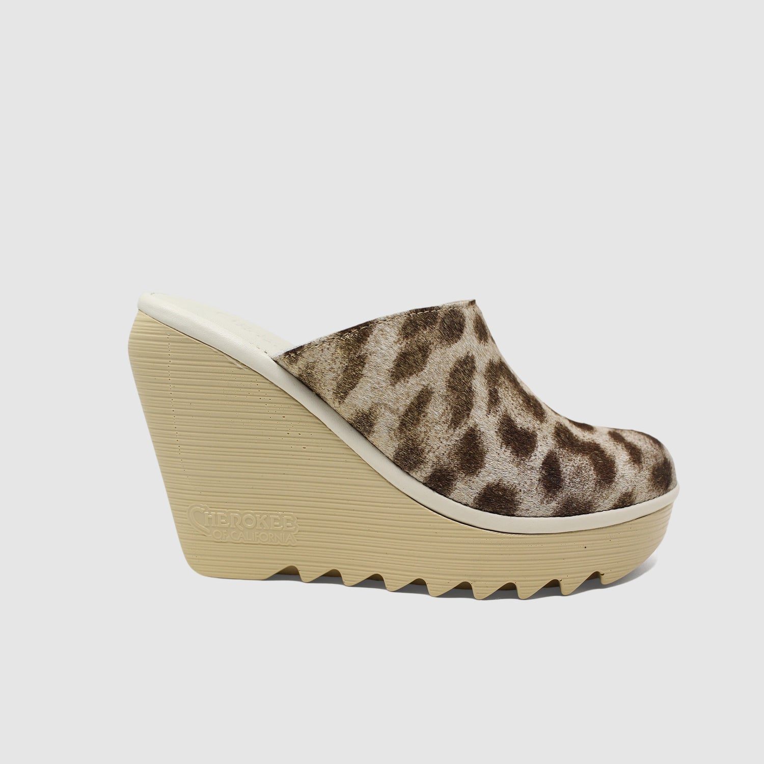 Jenny High Beep Light Cheetah Natural Bottom