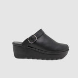 Jenny With A Buckle - Black with Black Bottom