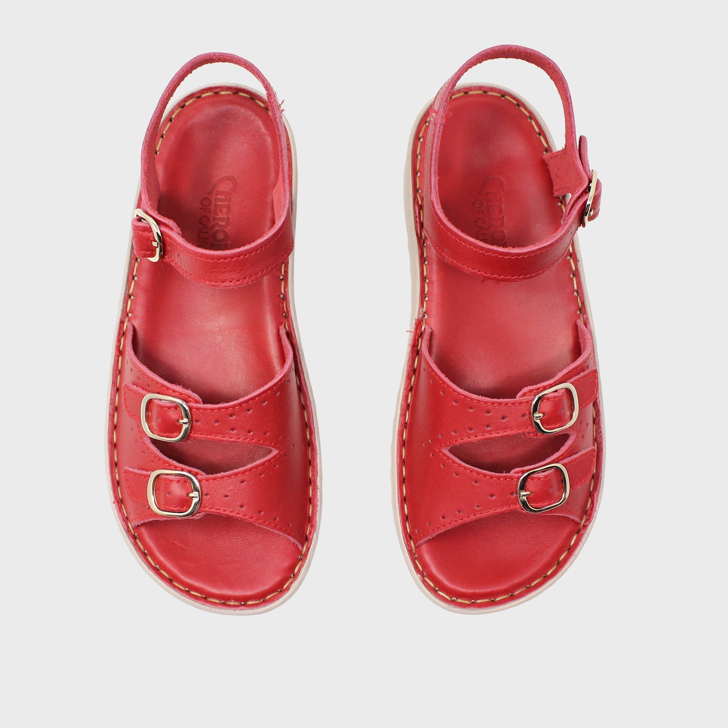 Stevie Zeta Low - Red Nubuck
