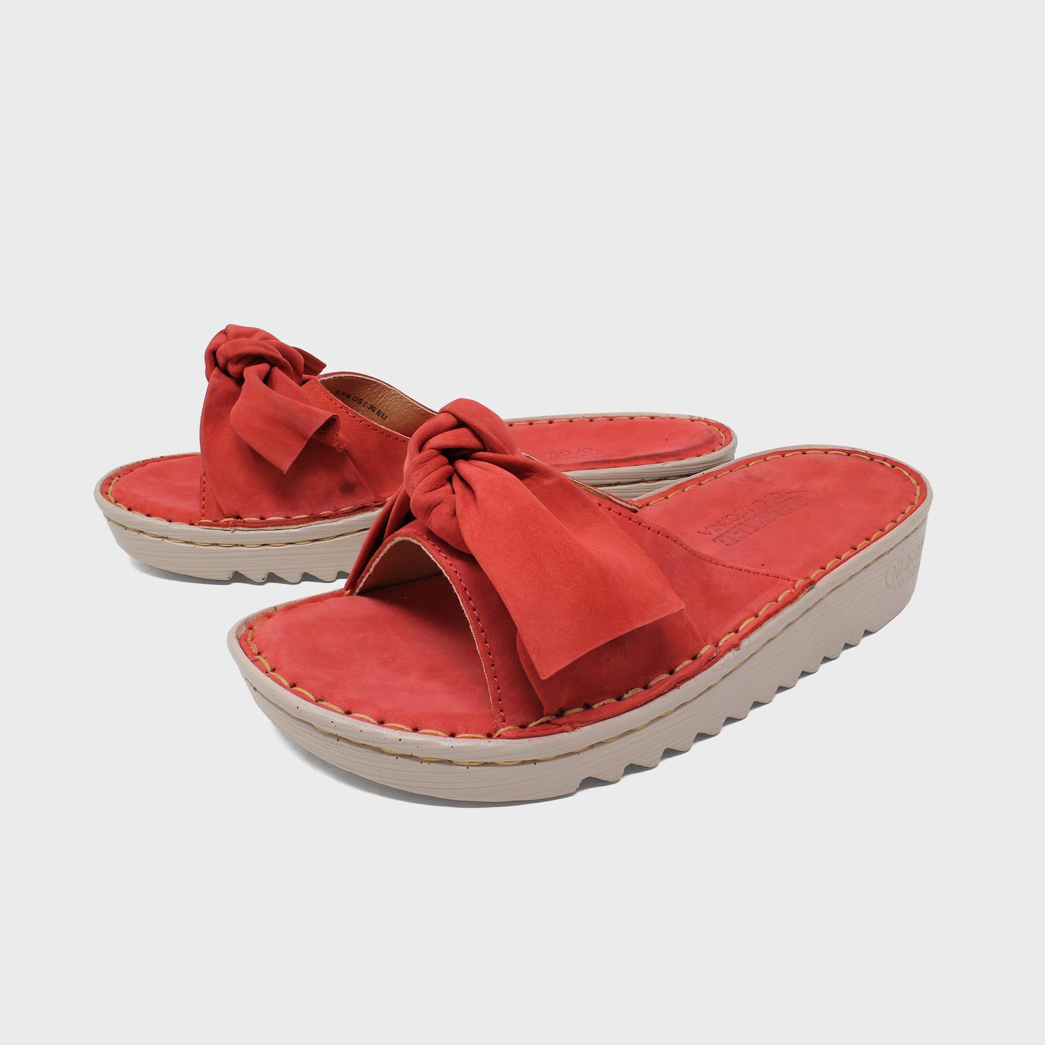 Stacy Zeta Low - Red Nubuck