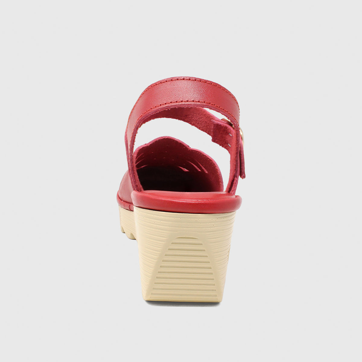 Danae Mid Beep - Red Leather
